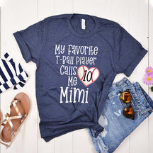 Personalized T-ball Game Day T-Shirt