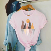 Geometric Minimalist Art T-Shirt