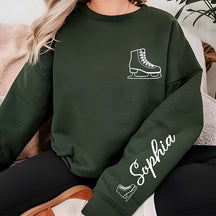 Custom Ice Skating Sweatshirt