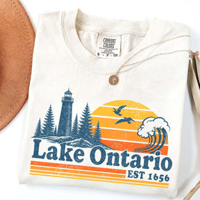 Vintage Lake Ontario Great Lakes T-Shirt