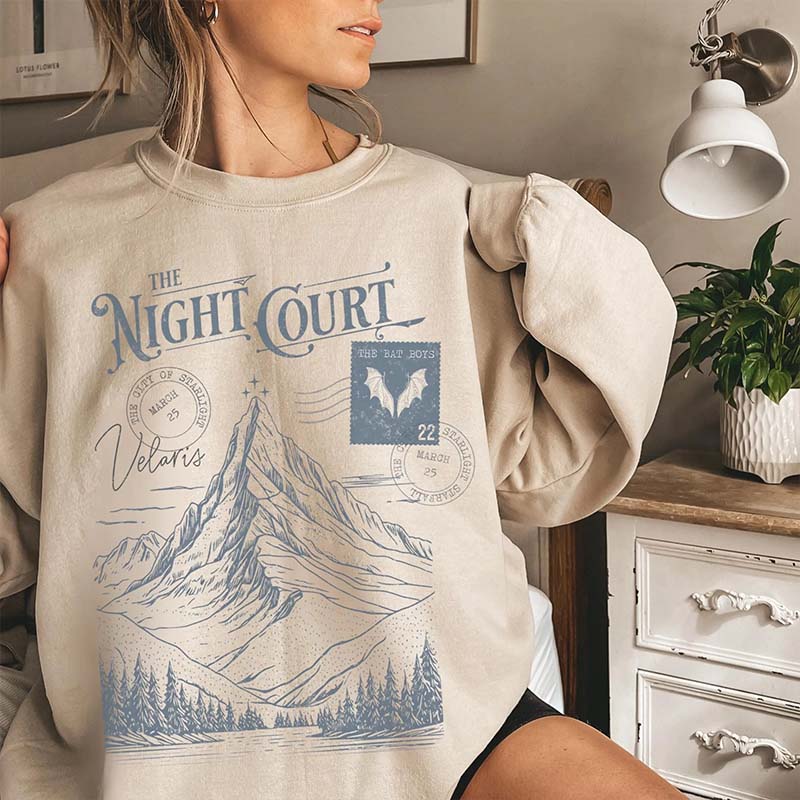 The Night Court Postcard Sweatshirt