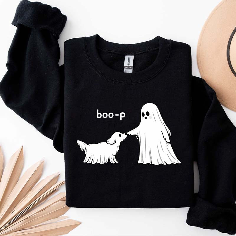 Spooky Season Boo-P Halloween Crewneck Sweatshirt