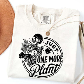 Just One More Plant Skull T-Shirt