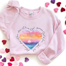 Bible Verse Religious Inspirational Faithful Sweatshirt