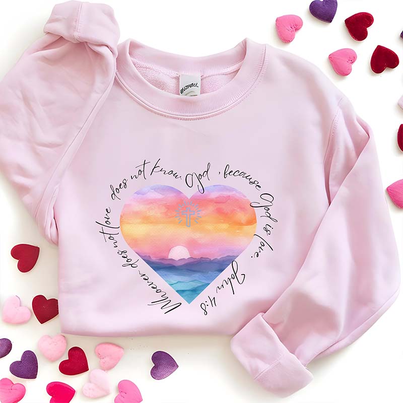 Bible Verse Religious Inspirational Faithful Sweatshirt