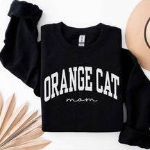 Orange Cat Mom Sweatshirt