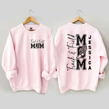 Custom Track and Field Mom Sweatshirt