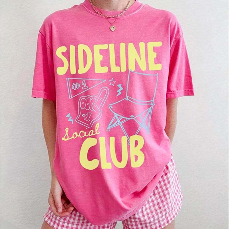 Sideline Social Club Soccer T-Shirt