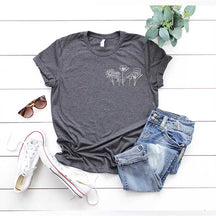 Pocket Windflower Dandelion Blossoms T-Shirt