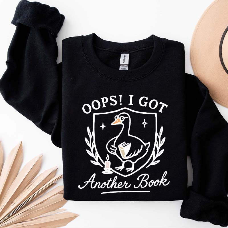Cute Oops I Got Another Book Sweatshirt