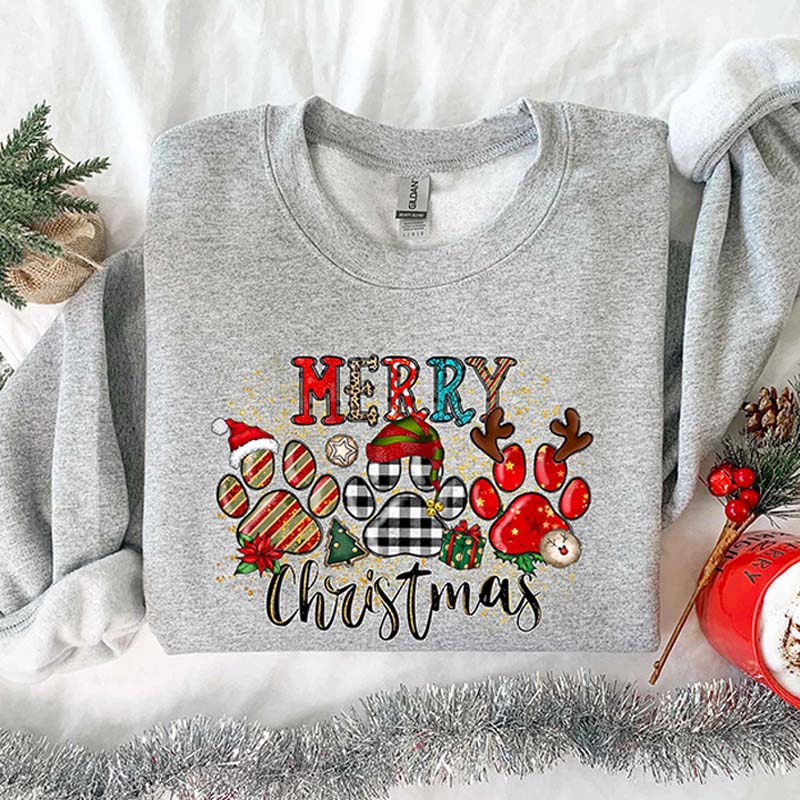 Christmas Dogs Puppies Sweatshirt