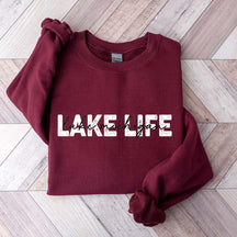 Personalized Lake Life Sweatshirt