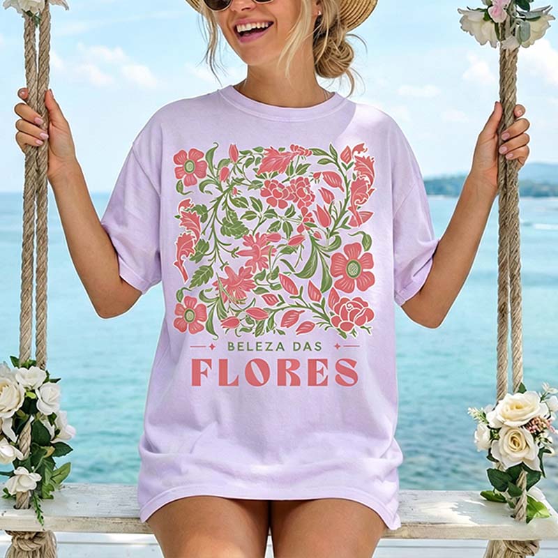 Spring Floral Beauty of The Flowers T-Shirt
