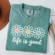 Life Is Good Daisy T-Shirt