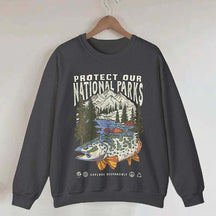 90s National Parks Granola Girl Sweatshirt