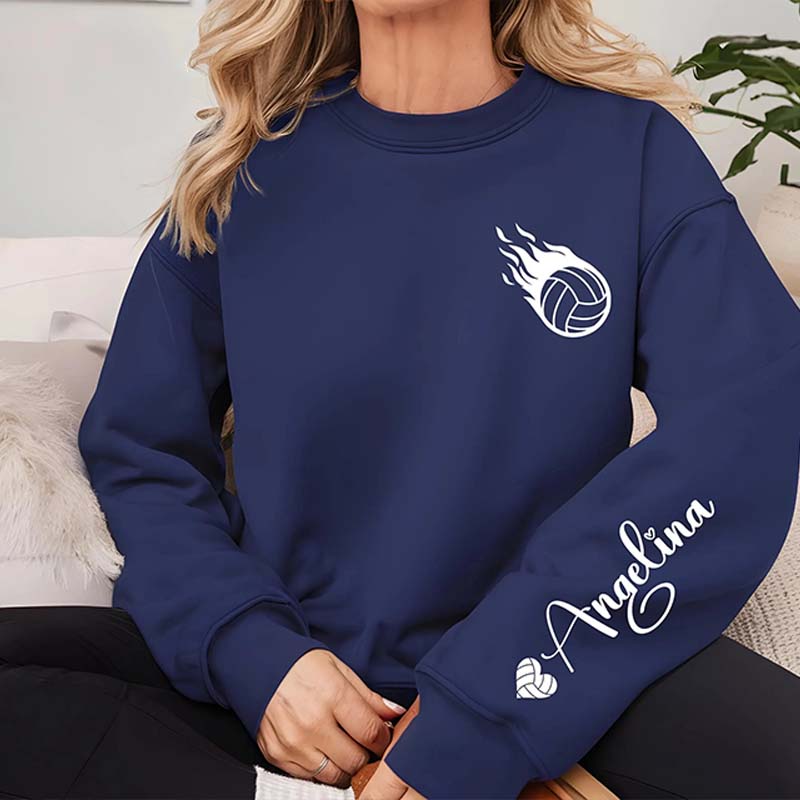 Personalized Volleyball Cute Sweatshirt