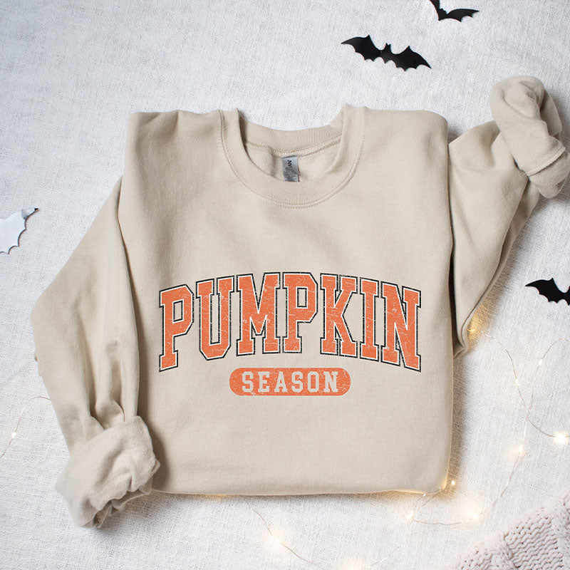 Retro Pumpkin Season Sweatshirt