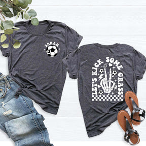 Custom Soccer Mom Skull Shirt