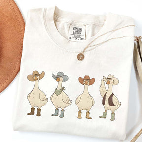 Western Goose Cowboy T-Shirt