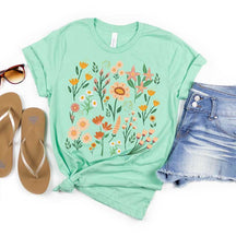Wild Flowers Best Friend Mom T-Shirt