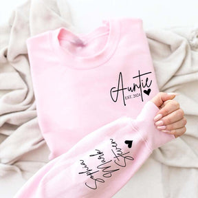 Personalized Nieces Nephews Names Year Sweatshirt