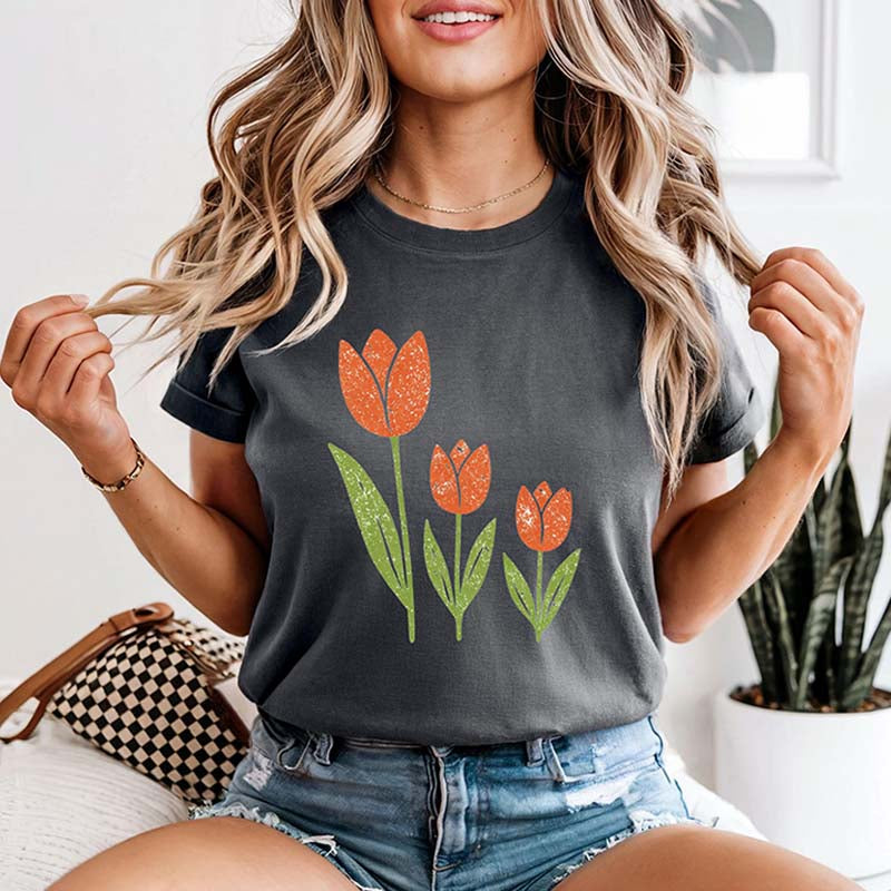 Comfort ColorsTulips T-Shirt