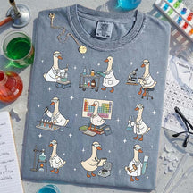 Funny Lab Technician Silly Goose Chemistry T-Shirt