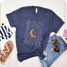 Comfort Colors Boho Moon Celestial T-Shirt