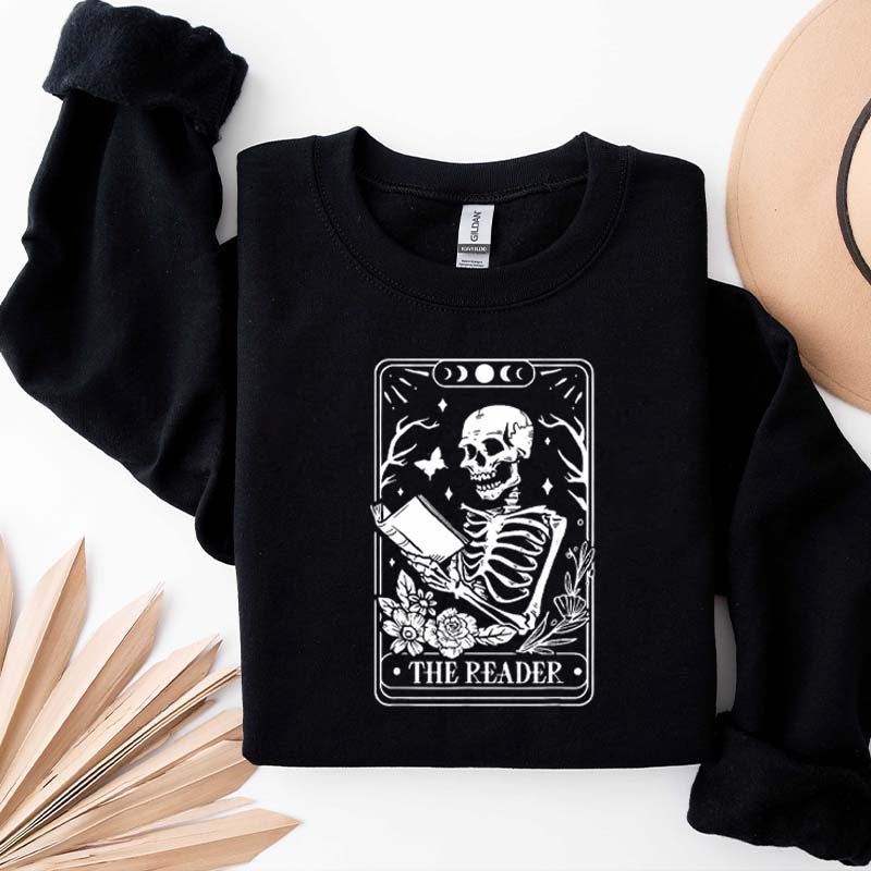 The Reader Tarot Card Sweatshirt