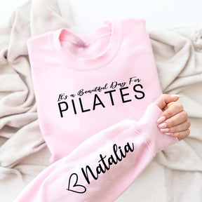 Personalized Pilates Mom Sweatshirt