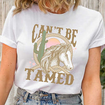 Can't be Tamed Toddler Horse T-Shrit