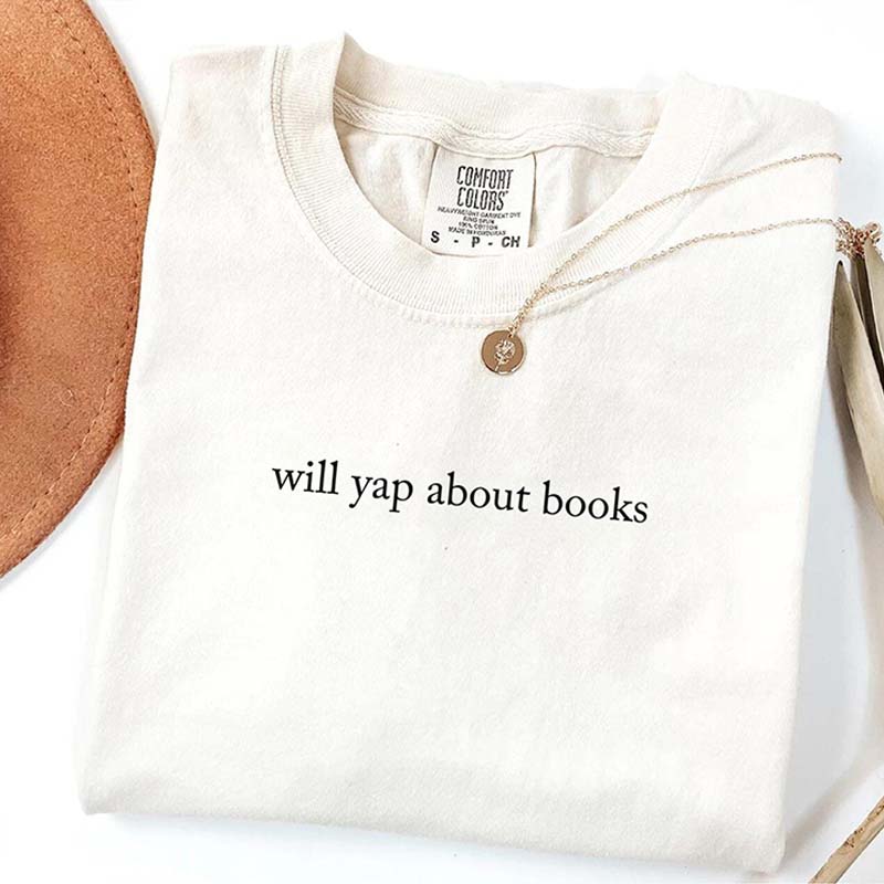 Will Yap About Books T-Shirt