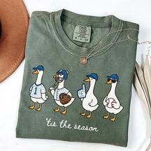 Funny Goose Game Day Baseball T-Shirt