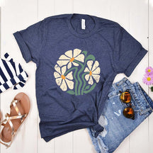 Boho Botanical Daisy Lover T-Shirt