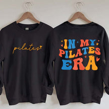 Pilates Era Workout Lover Sweatshrit