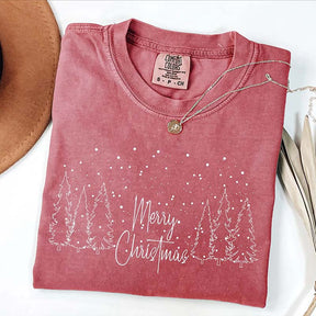 Xmas Graphic Merry Christmas T-Shirt