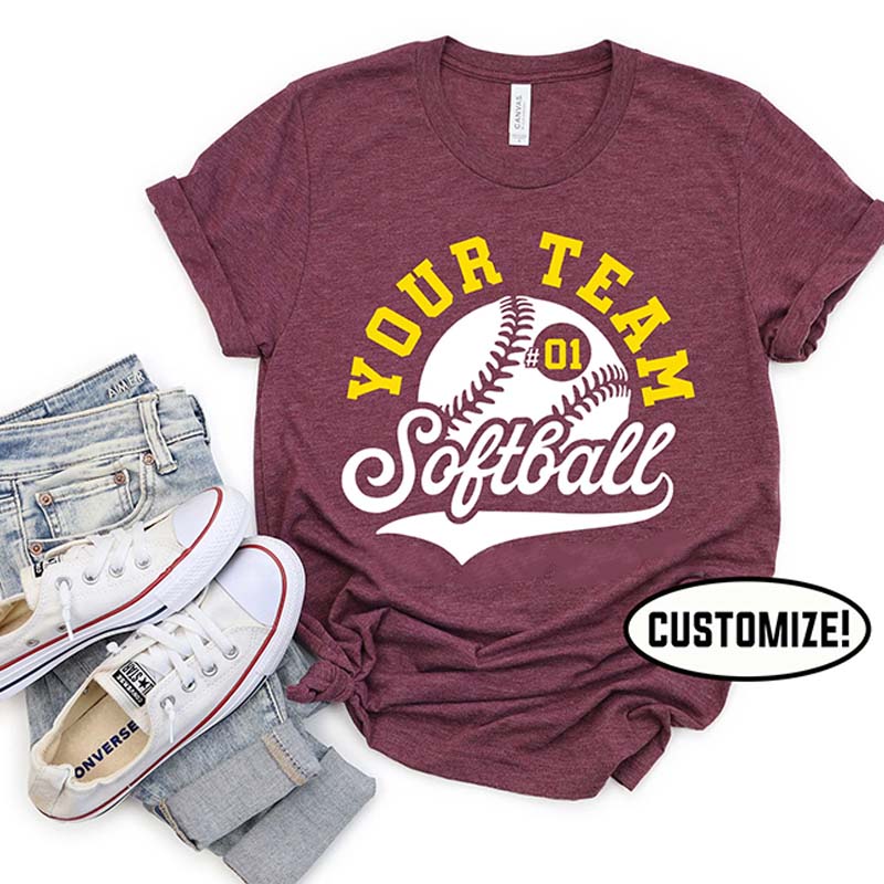 Custom Softball T-Shirt