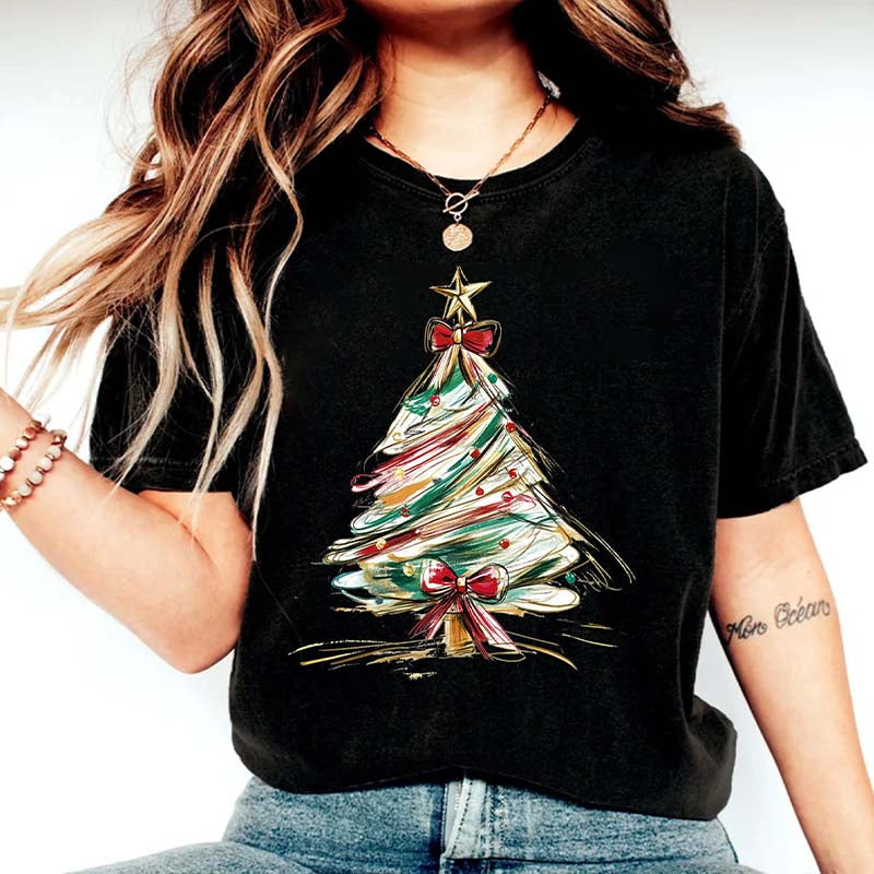 Merry and Bright Trees T-Shirt