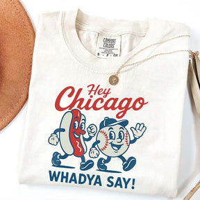 Hey Chicago Funny Baseball T-Shirt