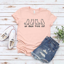 Un Deux Trois Cat T-Shirt