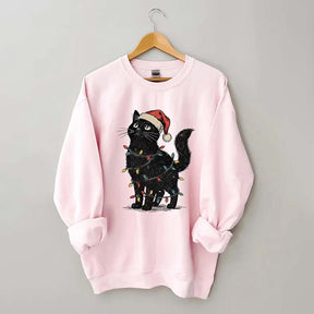 Cat Christmas Sweatshirt