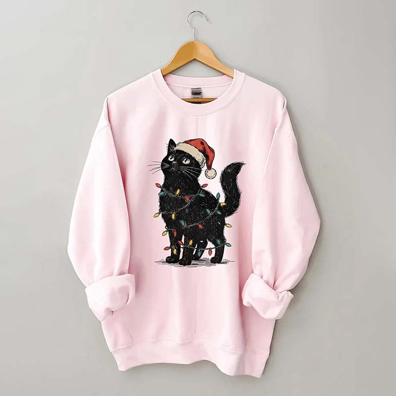 Cat Christmas Sweatshirt