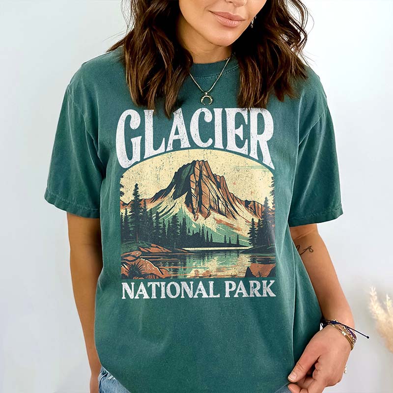 Glacier National Park Rocky Mountains T-Shirt