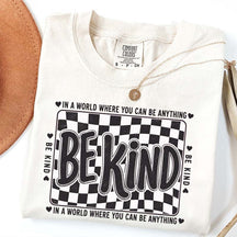 Checkered Be Kind T-Shirt