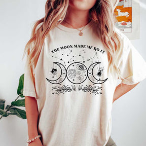 Mystic Moon And Sun Spiritual T-Shirt
