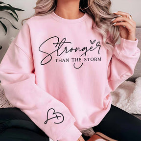 Mental Health Stronger Than The Storm Sweatshirt