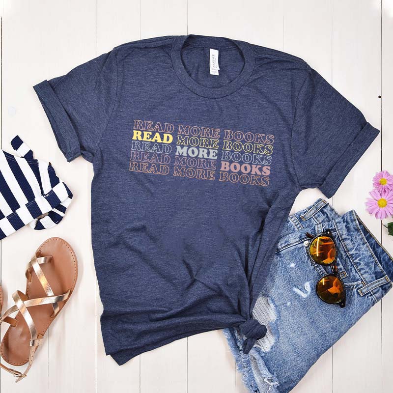 Cute Librarian Read More Books T-Shirt