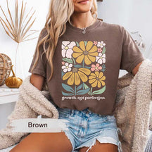 Mental Health Growth Not Perfection T-Shirt
