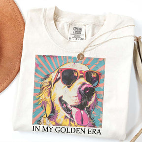 In My Golden Retriever 70s Era T-Shirt