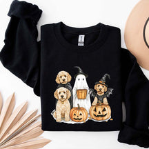 Halloween Goldendoodle Ghost Dog Lover Sweatshirt